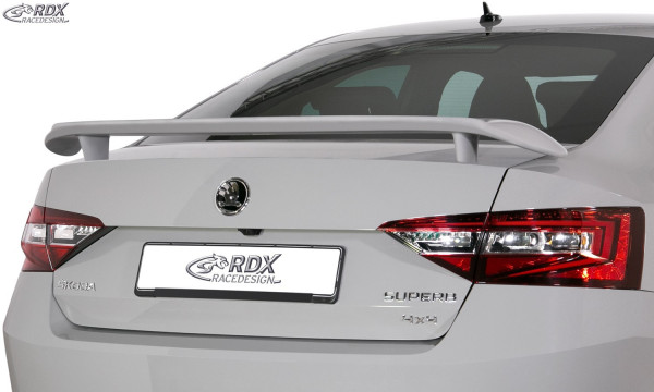 RDX Rear spoiler for SKODA Superb 3 (3V) Rear Wing