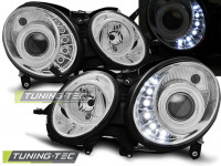Xenon Daylight Chrome Fits Mercedes W211 E-klasa 03.02-04.06 Xenon Daylight Chrome Fits Mercedes W211 E-klasa 03.02-04.06
