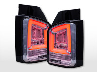 LED Rückleuchten chrom passend für VW T5 2003-2010 Heckklapentür-Version LED Rückleuchten chrom passend für VW T5 2003-2010 Heckklapentür-Version