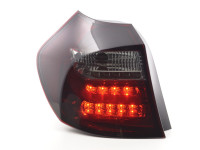 LED taillights set fits BMW 1 Series E87 / E81 3/5-door 2004–2007 red/black LED taillights set fits BMW 1 Series E87 / E81 3/5-door 2004–2007 red/black