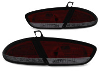 Led Tail Lights Red Smoke Fits Seat Leon 03.09-12 Led Tail Lights Red Smoke Fits Seat Leon 03.09-12