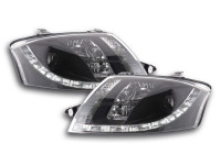 DRL Daylight headlight Audi TT type 8N Yr. 98-06 black DRL Daylight headlight Audi TT type 8N Yr. 98-06 black