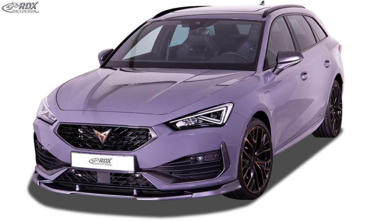 RDX Front Spoiler VARIOX for CUPRA Leon (KL) 2020+ / SEAT Leon Cupra