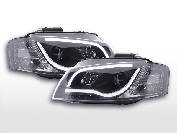 Daylight headlight Set Audi A3 type 8P/8PA Yr. 03-08 black