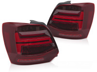 Led Tail Lights Red Led Bar Fits Vw Polo V 09-17 Led Tail Lights Red Led Bar Fits Vw Polo V 09-17