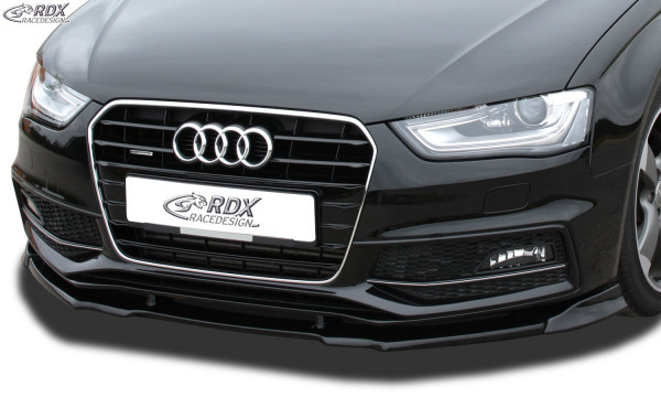RDX Front Spoiler VARIO-X AUDI A4 B8 Facelift 2011+ (S-Line- and S4-Frontbumper)
