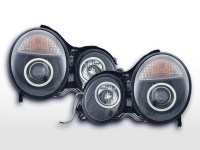headlight Mercedes E-Classe type W210 Yr. 97-01 black headlight Mercedes E-Classe type W210 Yr. 97-01 black