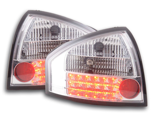 Led Rear lights Audi A6 saloon type 4B Yr. 97-03 chrome