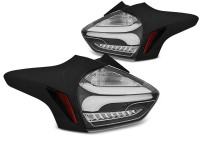 Ford Focus 3 15-18 Hatchback Black Seq Led Ford Focus 3 15-18 Hatchback Black Seq Led