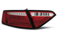 Led Bar Tail Lights Red Whie Fits Audi A5 07-06.11 Led Bar Tail Lights Red Whie Fits Audi A5 07-06.11