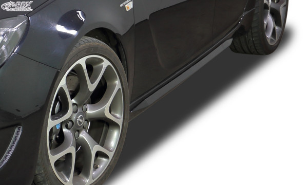 RDX Sideskirts for OPEL Insignia 2008-2017 (also for OPC and OPC-Line) "Slim"