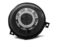 Headlights Daylight Black Fits Vw Lupo 98-05 Headlights Daylight Black Fits Vw Lupo 98-05