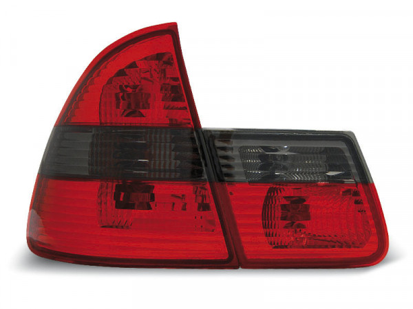 Tail Lights Red Smoke Fits Bmw E46 99-05 Touring
