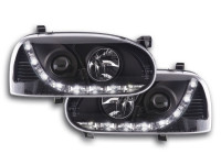 Daylight headlight VW Golf 3 type 1HXO 1EXO Yr. 91-97 black Daylight headlight VW Golf 3 type 1HXO 1EXO Yr. 91-97 black