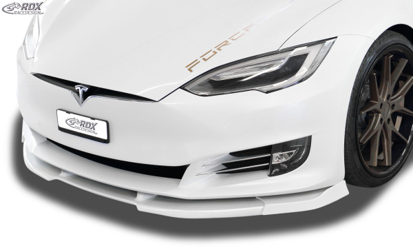 RDX Front Spoiler VARIO-X TESLA Model S 2016+ Front Lip Splitter