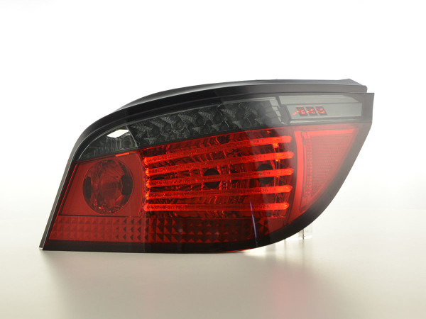 LED rear lights Lightbar BMW serie 5 E60 saloon year 07-09 red/smoke