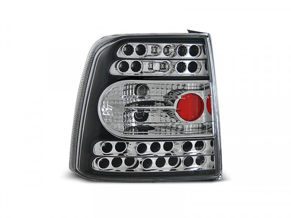 Led Tail Lights Black Fits Vw Passat B5 11.96-08.00 Sedan