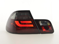LED taillights set fits BMW 3-series E46 Coupe 03-07 red / black LED taillights set fits BMW 3-series E46 Coupe 03-07 red / black
