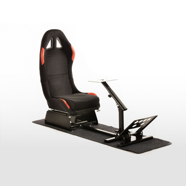 FK game seat racing simulator for racing games at PC or consoles black/red