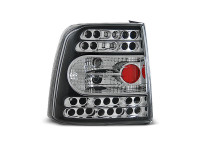 Led Tail Lights Black Fits Vw Passat B5 11.96-08.00 Sedan Led Tail Lights Black Fits Vw Passat B5 11.96-08.00 Sedan