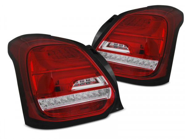 Suzuki Swift Vi 17- Red White Led Seq