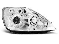 Ford Fiesta Mk6 05.02-08.05 Angel Eyes Chrome Ford Fiesta Mk6 05.02-08.05 Angel Eyes Chrome