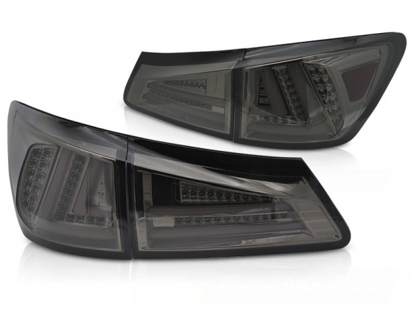 Led Tail Lights Smoke Led Sql Fits Lexus Is Ii 06-13