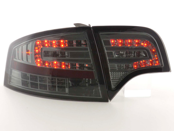 Led Taillights Audi A4 saloon type 8E Yr. 04-07 black