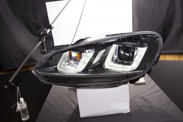 Daylight headlights LED daytime running light VW Golf 6 Yr. 08-12 black