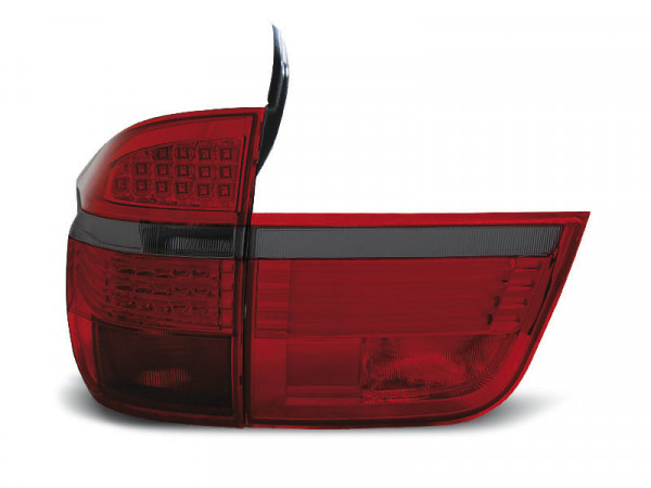 Led Tail Lights Red Smoke Fits Bmw X5 E70 03.07-05.10
