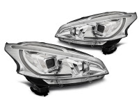 Peugeot 208 4.12-06.15 Tube Light Chrome Peugeot 208 4.12-06.15 Tube Light Chrome