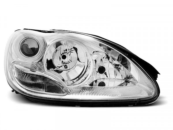 Xenon Headlights Chrome Fits Mercedes W220 S-klasa 10.02-05.05