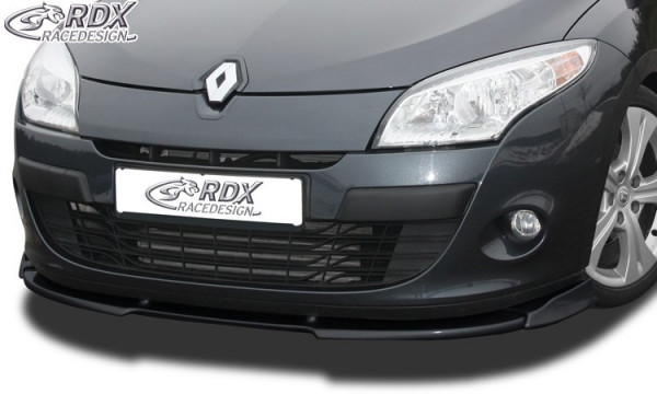 RDX Front Spoiler VARIO-X RENAULT Megane 3 Sedan / Grandtour (-2012)