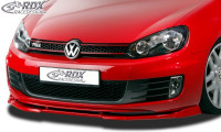 RDX Front Spoiler VARIO-X VW Golf 6 GTD, GTI RDX Front Spoiler VARIO-X VW Golf 6 GTD, GTI