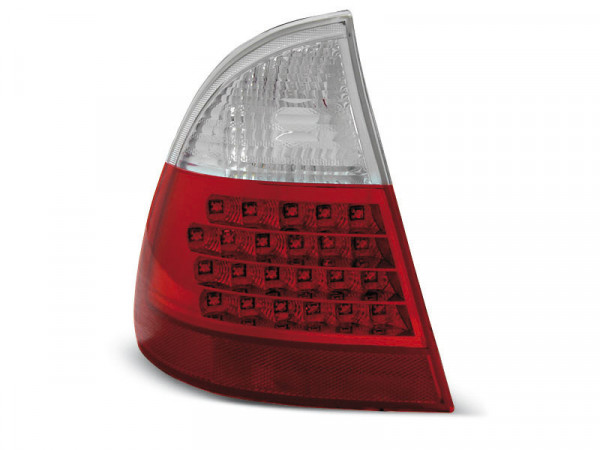 LED Tail Lights Red White fits BMW E46 99-05 Touring