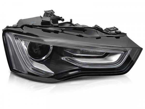 Xenon Headlight Black Right Side Tyc Fits Audi A5 11-12