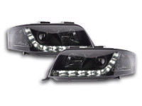 DRL Daylight headlight Audi A6 4B Yr. 01-03 black DRL Daylight headlight Audi A6 4B Yr. 01-03 black