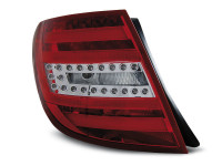 Led Bar Tail Lights Red Whie Fits Mercedes C-klasa W204 Kombi 07-10 Led Bar Tail Lights Red Whie Fits Mercedes C-klasa W204 Kombi 07-10