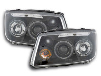 Headlight VW Bora type 1J Yr. 98-05 black Headlight VW Bora type 1J Yr. 98-05 black