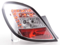 Led Taillights Opel Corsa D 5-dr Yr. 06-10 chrome Led Taillights Opel Corsa D 5-dr Yr. 06-10 chrome