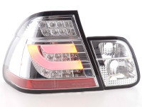 LED taillights chrome fits BMW 3 Series E46 Sedan 98-01 LED taillights chrome fits BMW 3 Series E46 Sedan 98-01