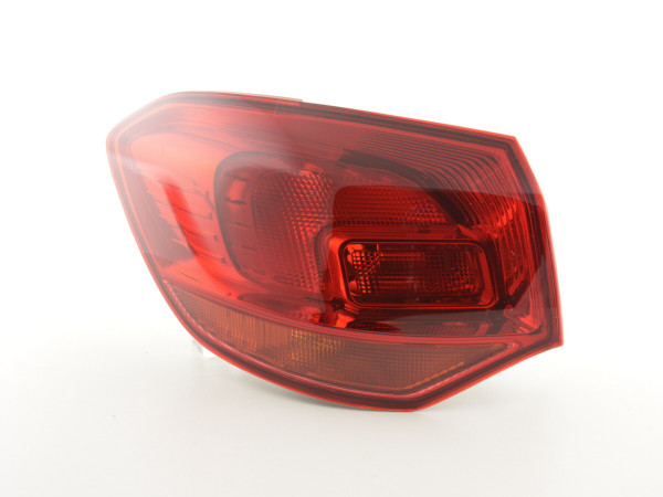 Spare parts taillight left Opel Astra J stationwagon Yr. 10-12 red