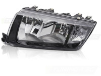 Headlight Black Left Side Tyc Fits Skoda Fabia 00-07 Headlight Black Left Side Tyc Fits Skoda Fabia 00-07