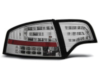 Led Tail Lights Chrome Fits Audi A4 B7 11.04-03.08 Sedan Led Tail Lights Chrome Fits Audi A4 B7 11.04-03.08 Sedan