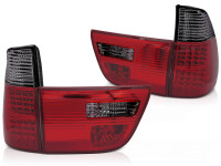 LED Tail Lights Red Smoke fits BMW X5 E53 09.99-10.03 LED Tail Lights Red Smoke fits BMW X5 E53 09.99-10.03
