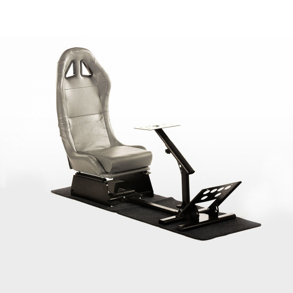FK game seat racing simulator for racing games at PC or consoles grey
