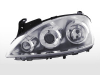 Spare parts headlight left Opel Corsa C Yr. 03-06 Spare parts headlight left Opel Corsa C Yr. 03-06