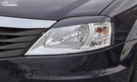 RDX Headlight covers DACIA Logan 2008-2013 RDX Headlight covers DACIA Logan 2008-2013