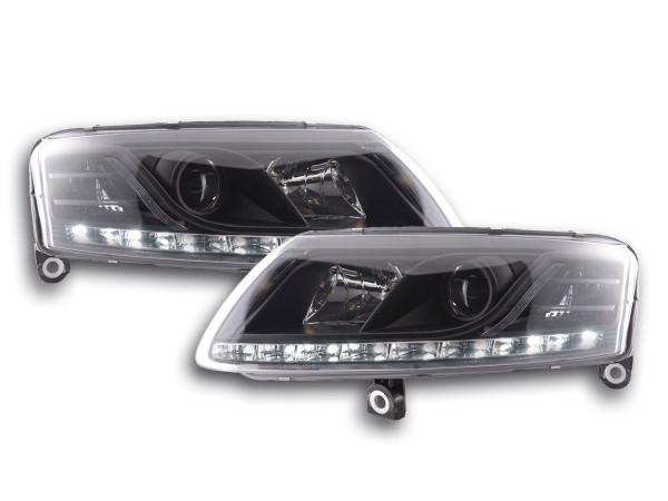 DRL Daylight headlight Audi A6 type 4F Yr. 04-08 black