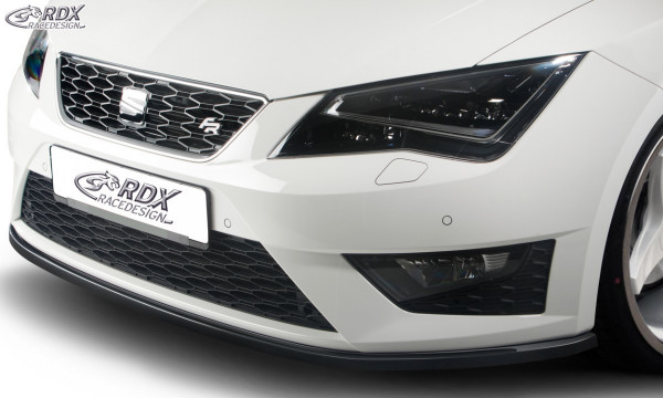 RDX Front Spoiler SEAT Leon 5F FR + Cupra / Leon 5F SC FR + Cupra / Leon 5F ST FR+ Cupra